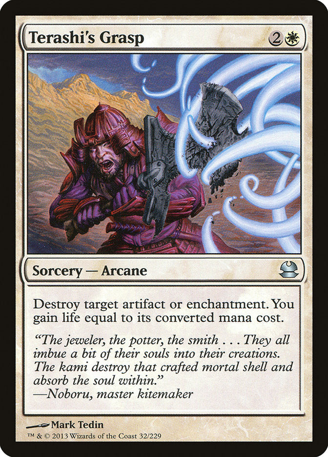 Terashi's Grasp [Modern Masters] Foil