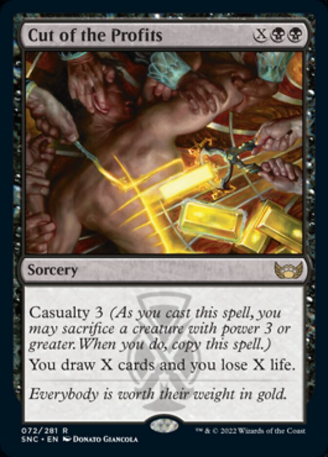 Cut of the Profits [Streets of New Capenna] Foil