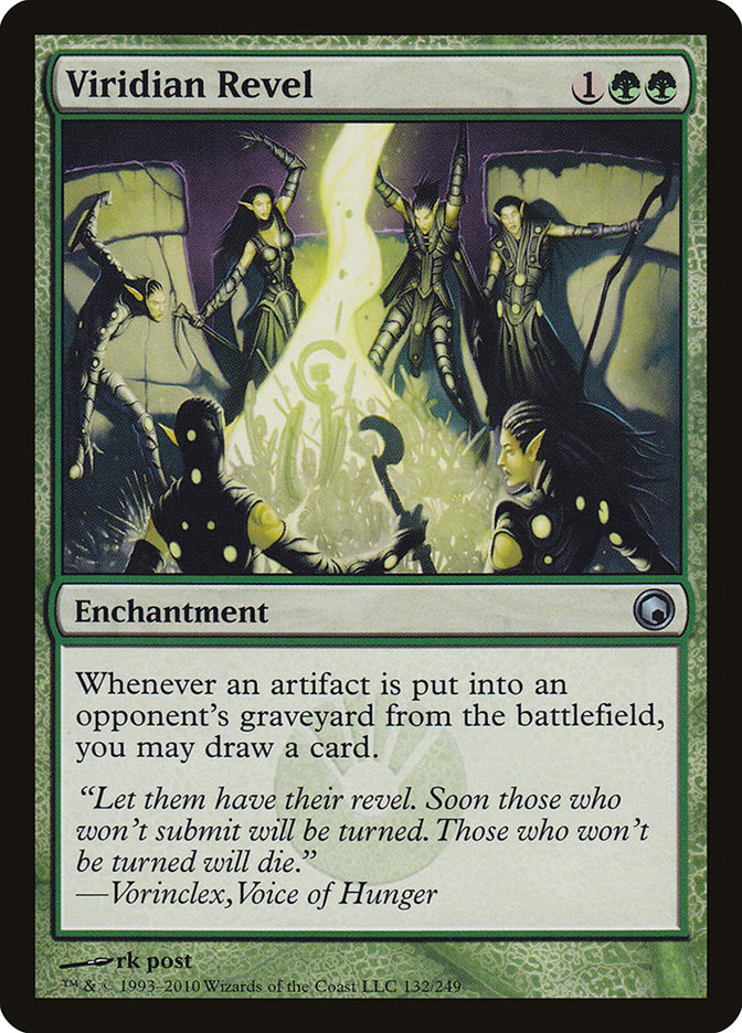 Viridian Revel [Scars of Mirrodin] Foil