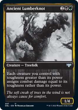 Ancient Lumberknot [Innistrad: Double Feature] Foil