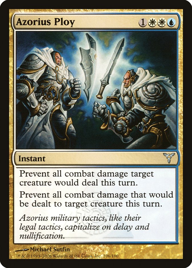 Azorius Ploy [Dissension] Foil