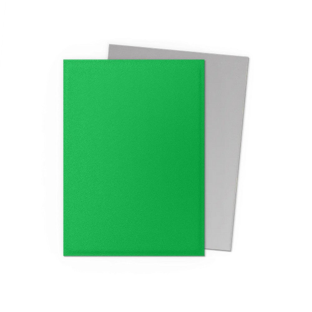Dragon Shield: Sleeves – Dual Matte – Apple Green/Silver (Standard Size)