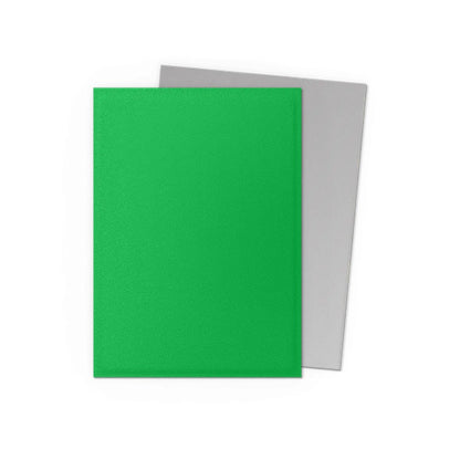 Dragon Shield: Sleeves – Dual Matte – Apple Green/Silver (Standard Size)