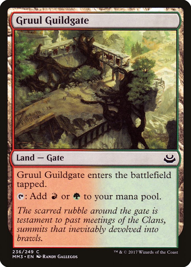 Gruul Guildgate [Modern Masters 2017] Foil