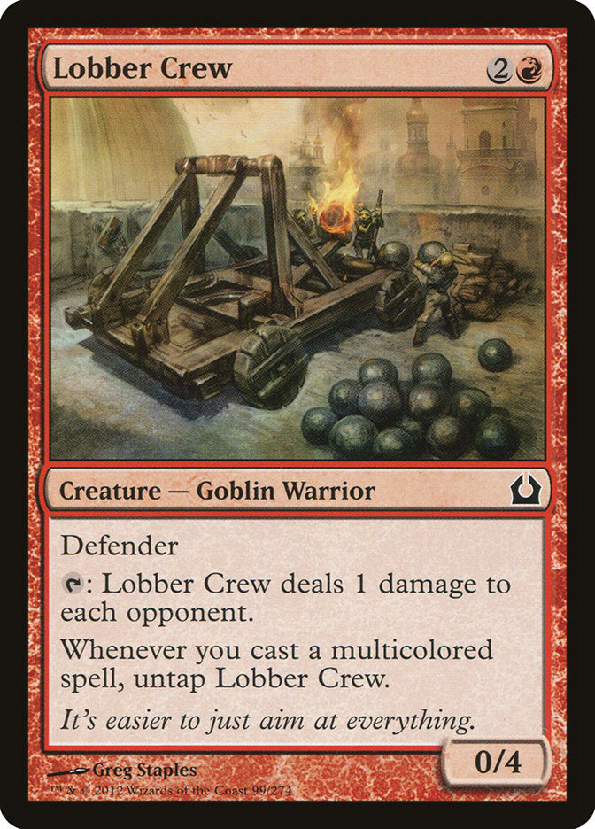 Lobber Crew [Return to Ravnica] Foil