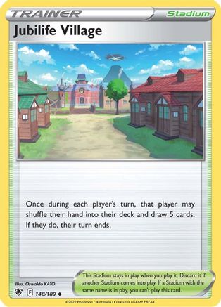 Jubilife Village (148/189) [Sword & Shield: Astral Radiance] Reverse Holofoil