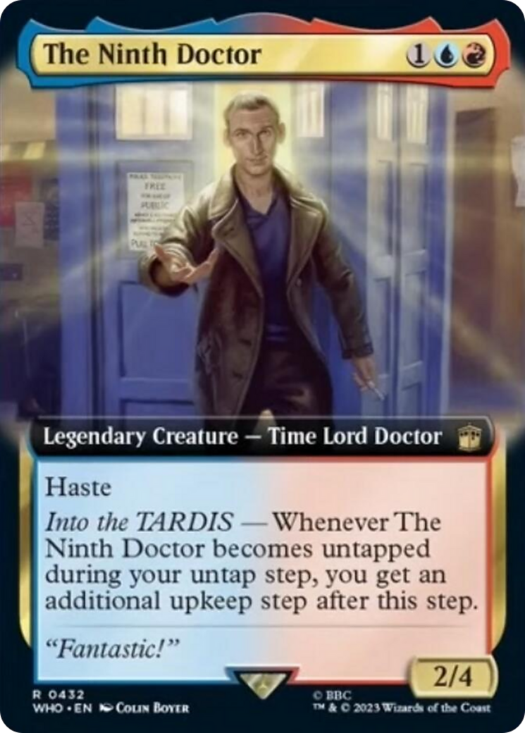 The Ninth Doctor (Extended Art) [Doctor Who] Foil