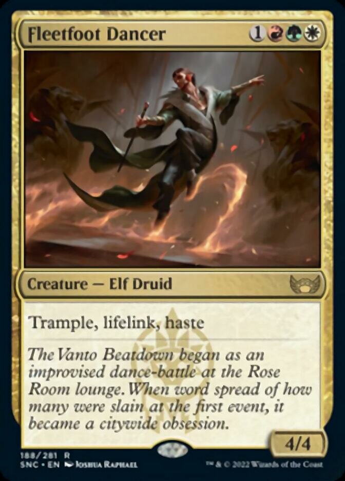 Fleetfoot Dancer [Streets of New Capenna] Foil