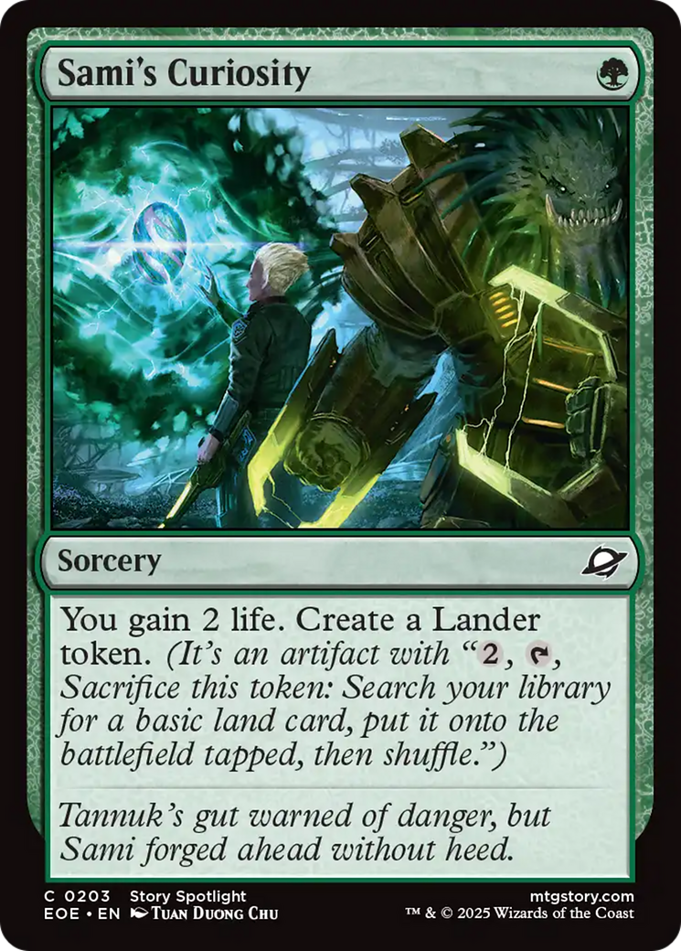 Sami's Curiosity [Edge of Eternities] Foil