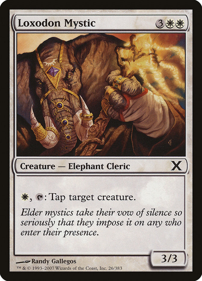 Loxodon Mystic [Tenth Edition] Foil