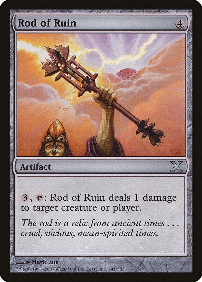 Rod of Ruin [Tenth Edition] Foil