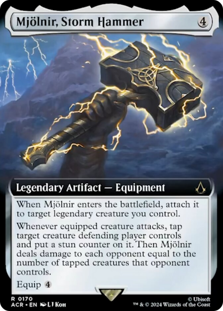 Mjolnir, Storm Hammer (Extended Art) [Assassin's Creed] Foil