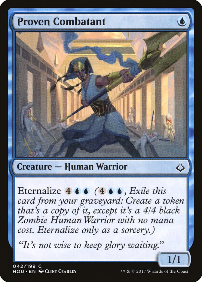 Proven Combatant [Hour of Devastation] Foil