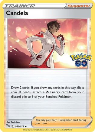 Candela (065/078) [Pokémon GO] Reverse Holofoil