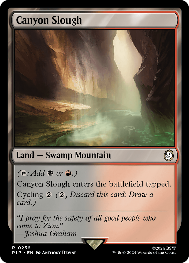 Canyon Slough [Fallout] Foil