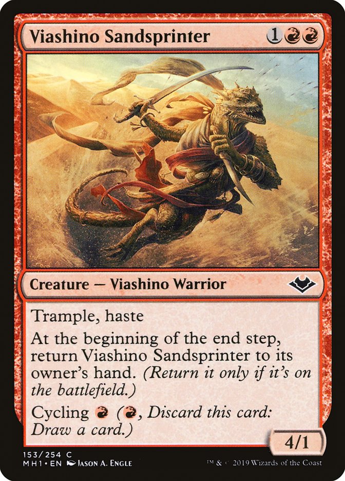 Viashino Sandsprinter [Modern Horizons] Foil