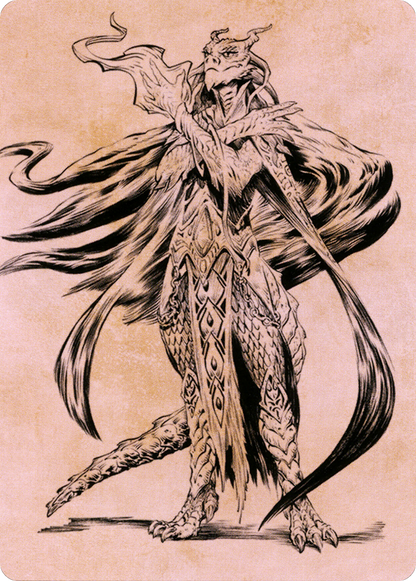 Lozhan, Dragons' Legacy // Lozhan, Dragons' Legacy  [Battle for Baldur's Gate Art Series] (Borderless)