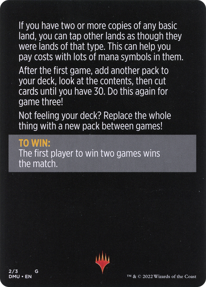 Mini-Master // Mini-Master (cont'd)  [Dominaria United Minigames]