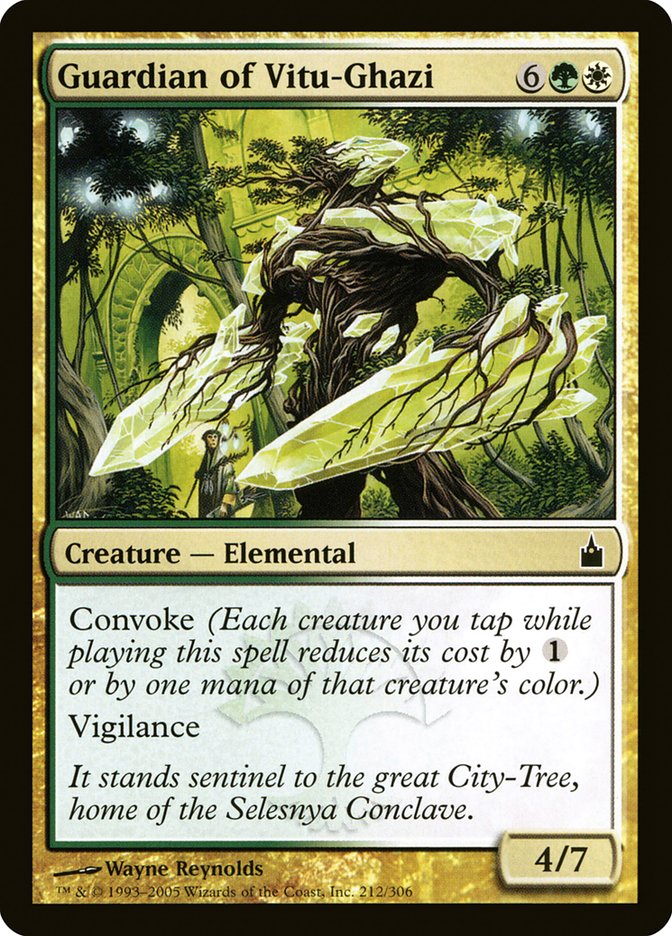 Guardian of Vitu-Ghazi [Ravnica: City of Guilds] Foil