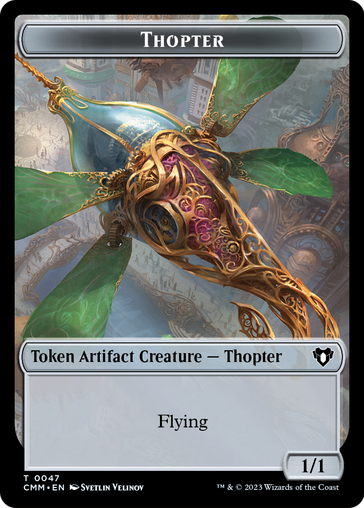 Thopter  [Commander Masters Tokens]