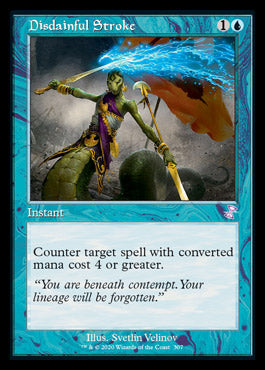 Disdainful Stroke (Timeshifted) [Time Spiral Remastered] Foil