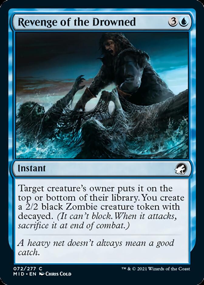 Revenge of the Drowned [Innistrad: Midnight Hunt] Foil