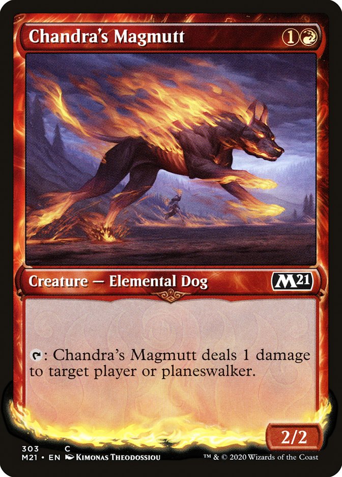 Chandra's Magmutt (Showcase) [Core Set 2021] Foil