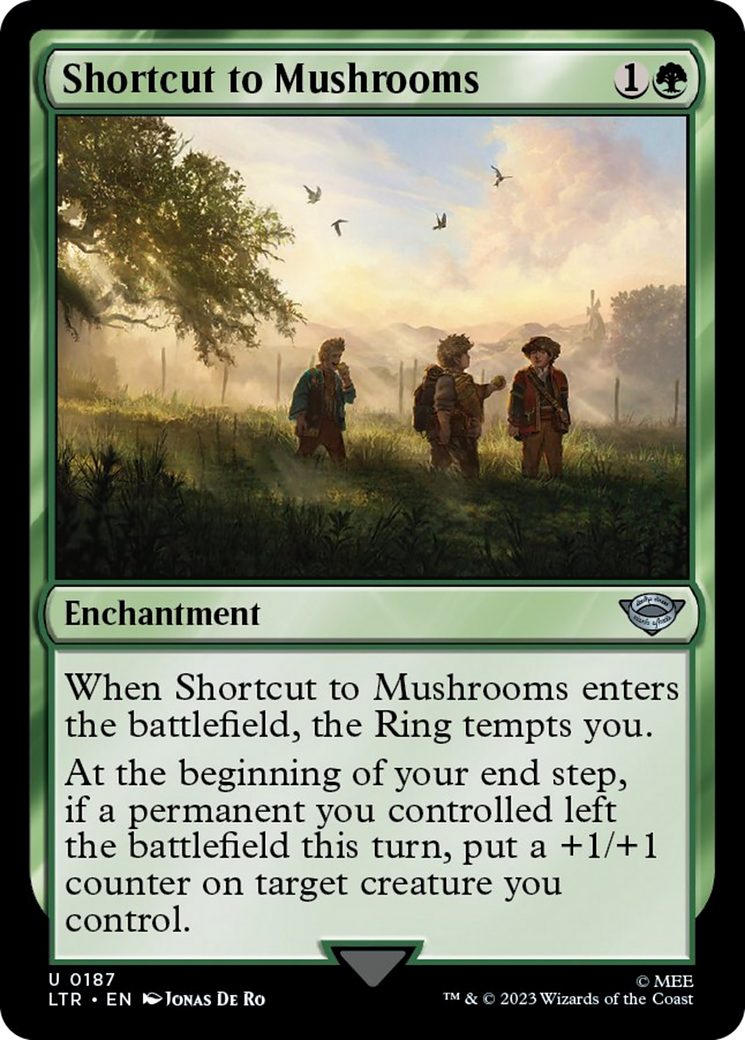 Shortcut to Mushrooms [The Lord of the Rings: Tales of Middle-Earth] Foil