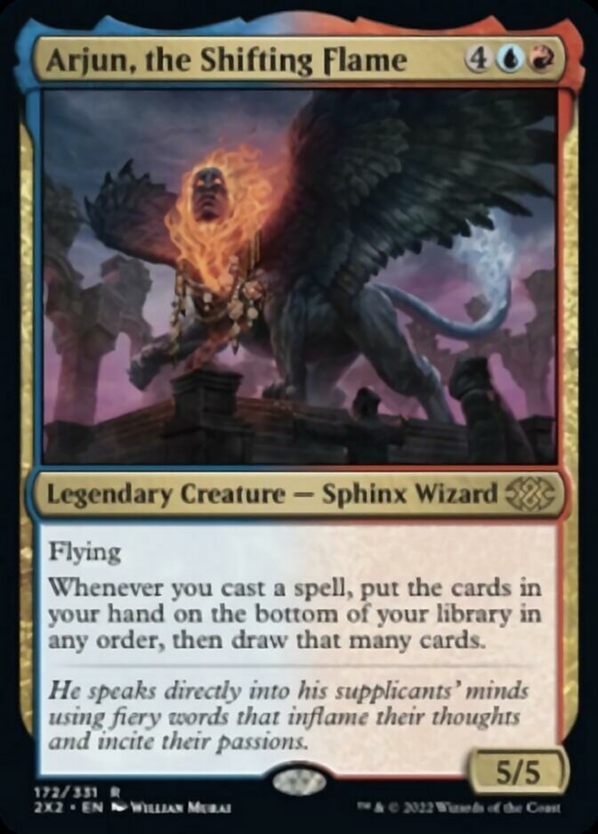 Arjun, the Shifting Flame [Double Masters 2022] Foil