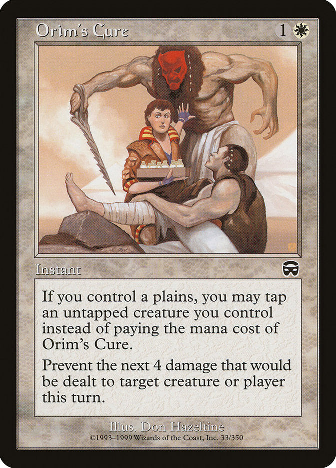 Orim's Cure [Mercadian Masques] Foil