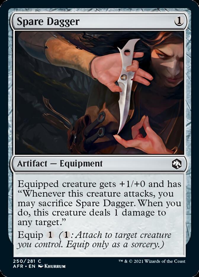 Spare Dagger [Dungeons & Dragons: Adventures in the Forgotten Realms] Foil