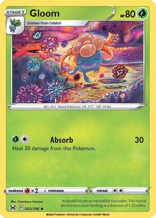 Gloom (002/196) [Sword & Shield: Lost Origin] Reverse Holofoil
