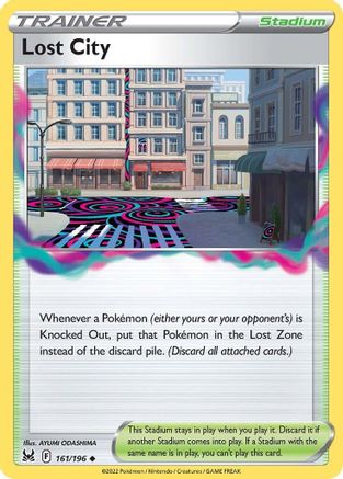 Lost City (161/196) [Sword & Shield: Lost Origin] Reverse Holofoil