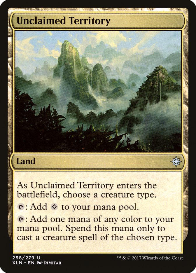 Unclaimed Territory [Ixalan] Foil