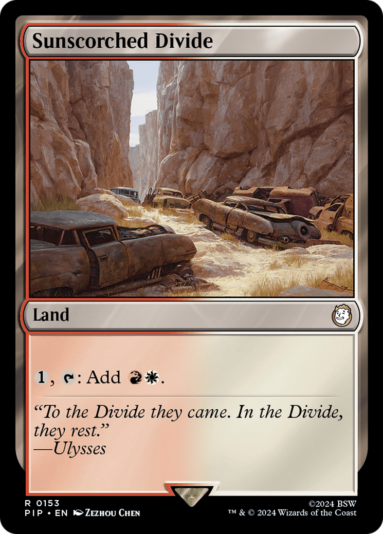 Sunscorched Divide [Fallout] Foil