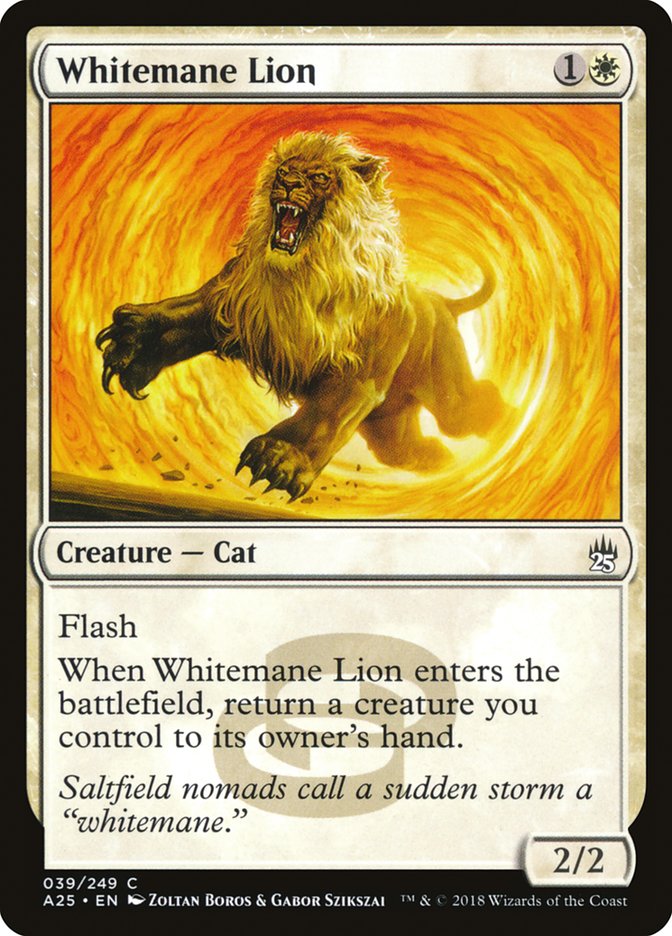Whitemane Lion [Masters 25] Foil
