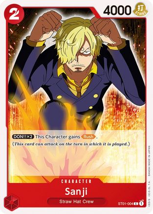 Sanji (ST01-004) - [Starter Deck 1: Straw Hat Crew]