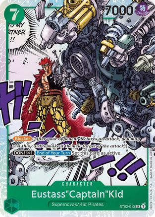 Eustass"Captain"Kid (013) (ST02-013) - [Starter Deck 2: Worst Generation] Foil