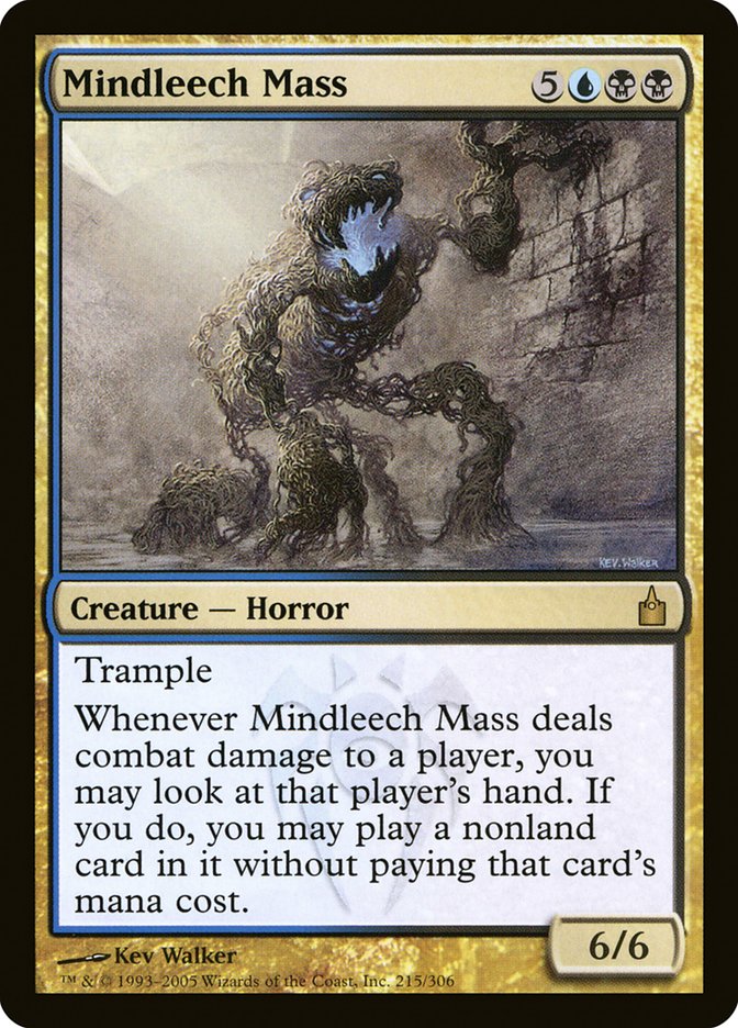 Mindleech Mass [Ravnica: City of Guilds] Foil