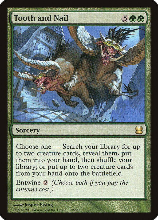 Tooth and Nail [Modern Masters] Foil