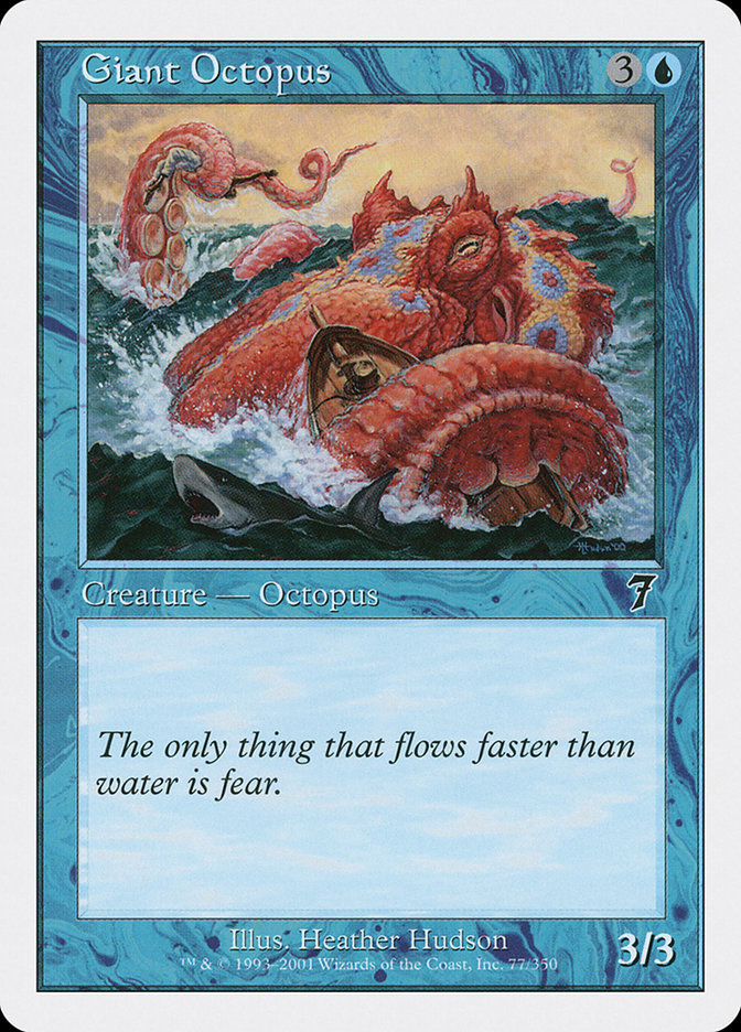Giant Octopus [Seventh Edition] Foil
