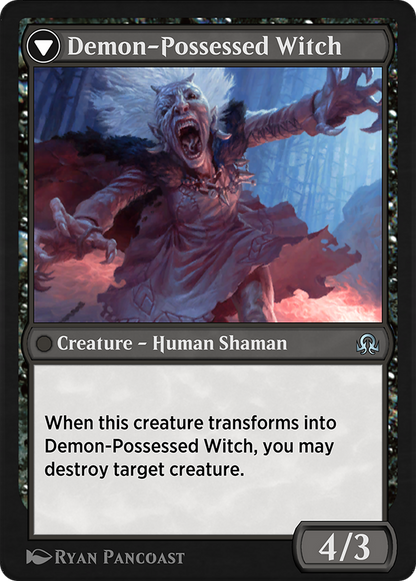 Kindly Stranger // Demon-Possessed Witch  [Shadows over Innistrad Remastered]