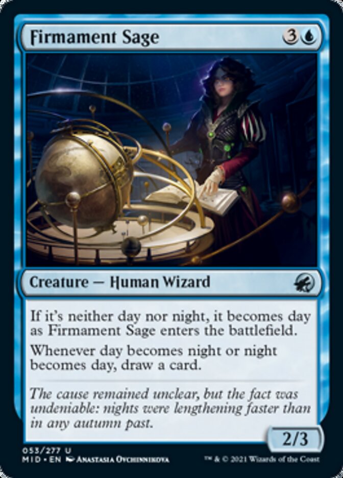 Firmament Sage [Innistrad: Midnight Hunt] Foil