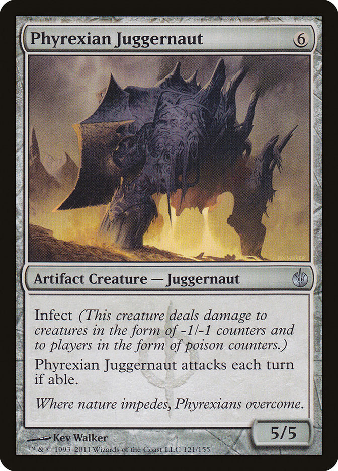 Phyrexian Juggernaut [Mirrodin Besieged] Foil