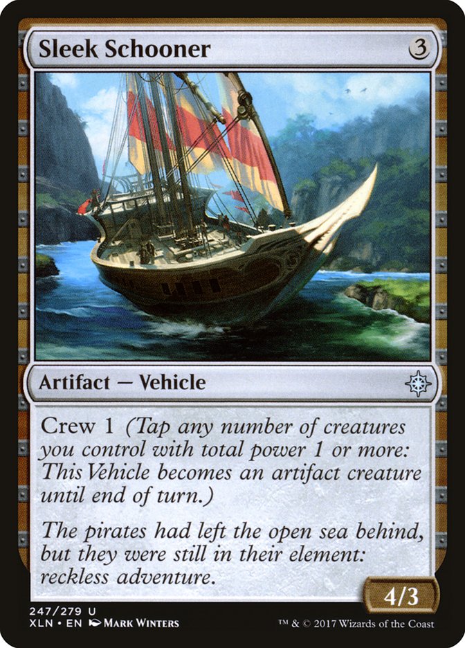 Sleek Schooner [Ixalan] Foil