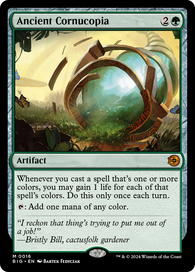 Ancient Cornucopia [Outlaws of Thunder Junction: The Big Score] Foil