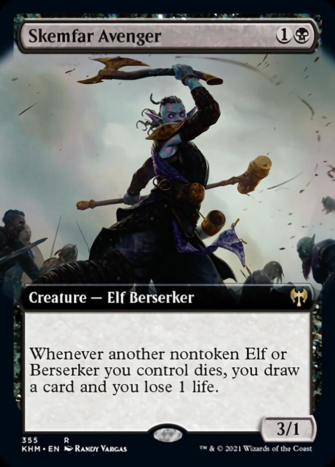 Skemfar Avenger (Extended Art) [Kaldheim] Foil