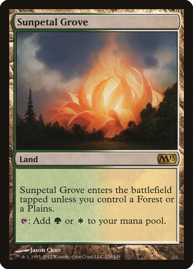 Sunpetal Grove [Magic 2013] Foil