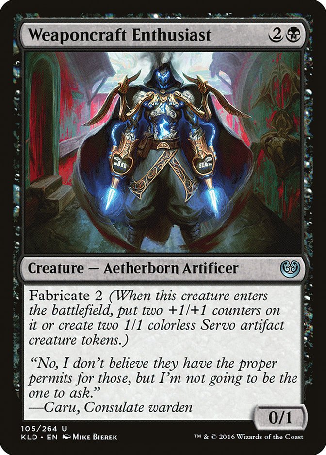 Weaponcraft Enthusiast [Kaladesh] Foil