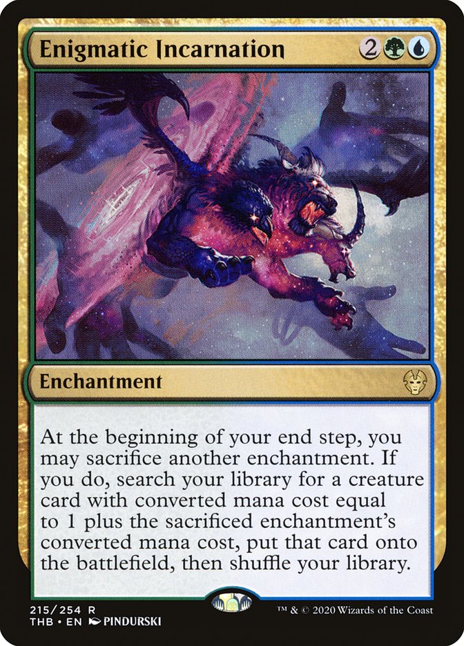 Enigmatic Incarnation [Theros Beyond Death] Foil
